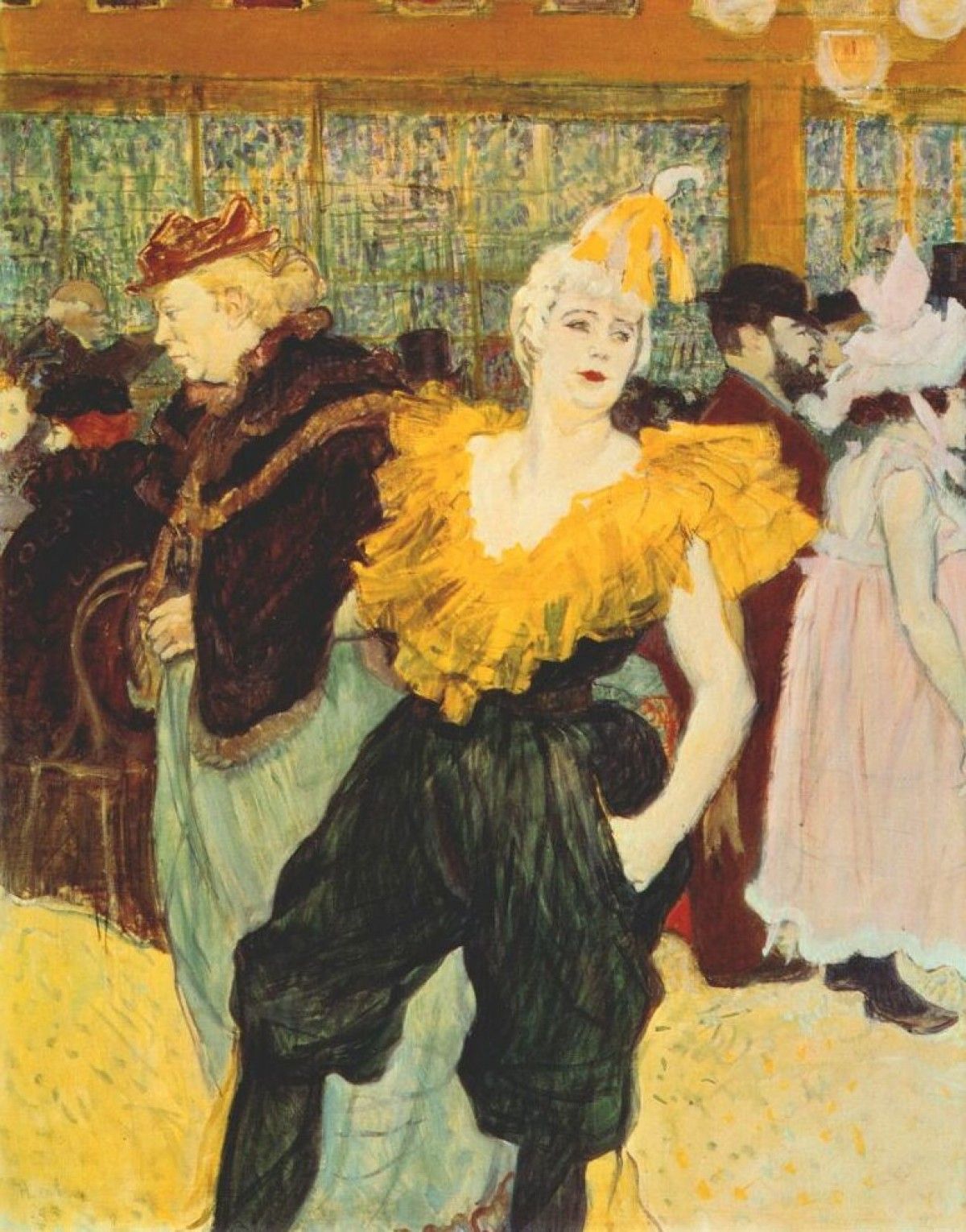 Henri de Toulouse-Lautrec El pallasso Cha-U-Kao al Moulin Rouge