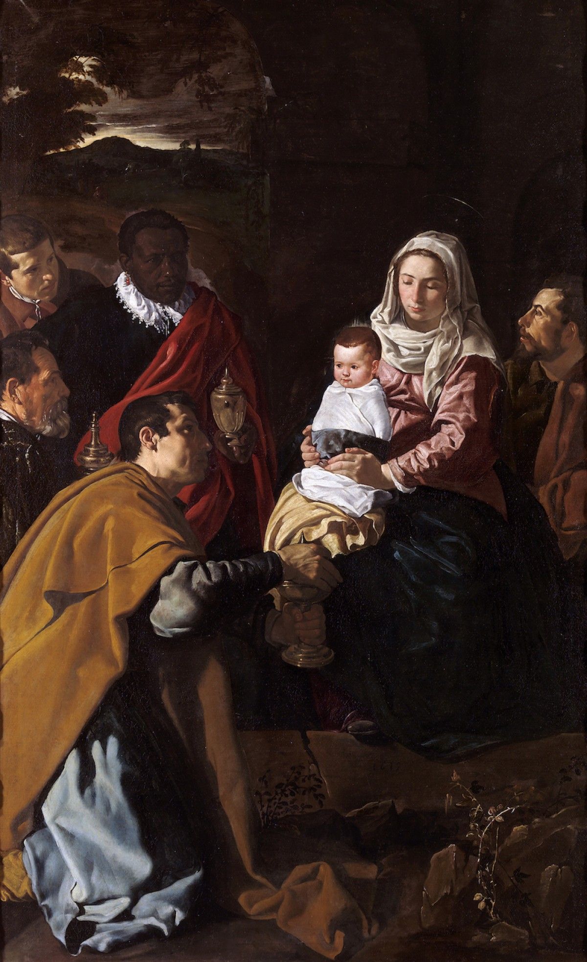 Adoración de los Reyes, Velázquez