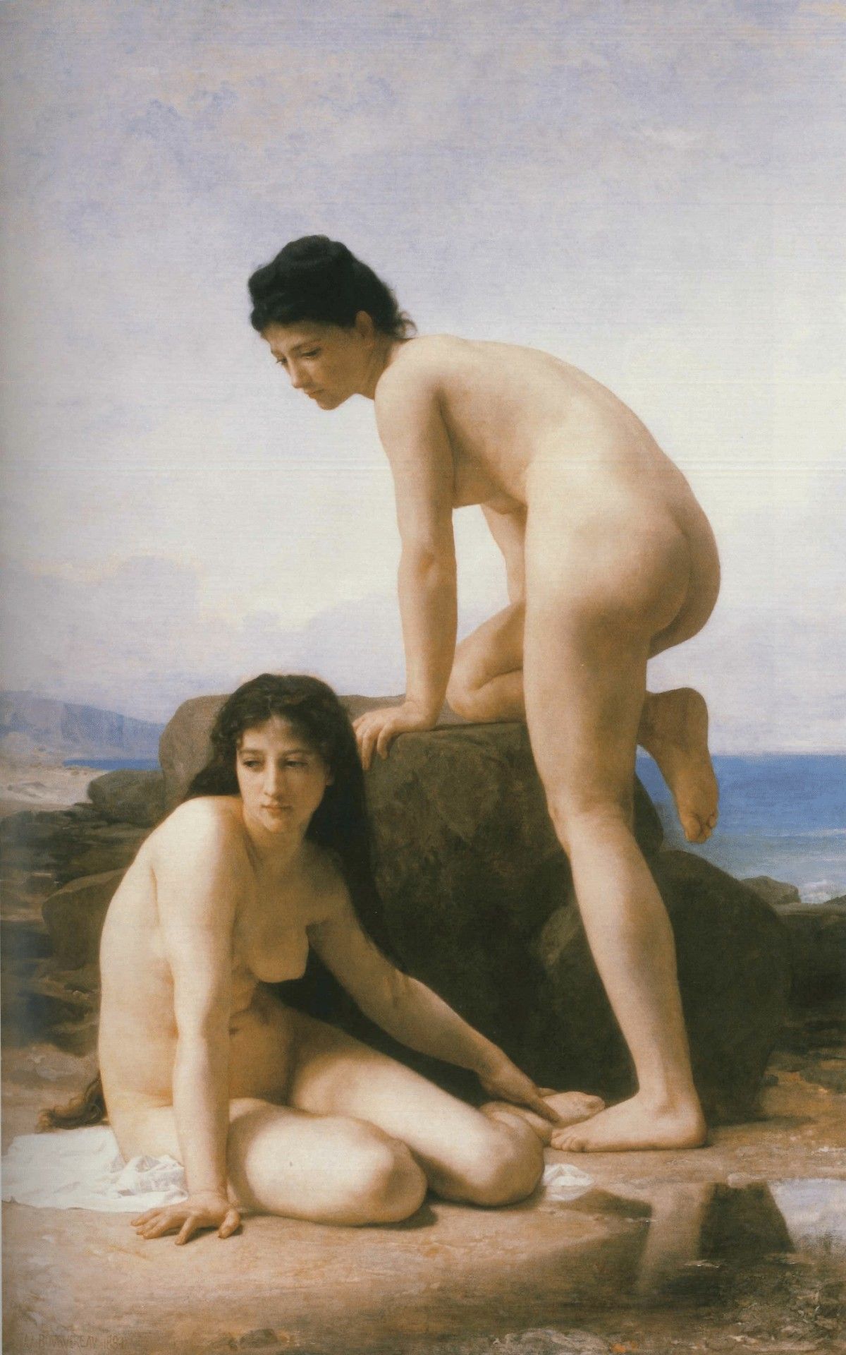 Dues banyistes, 1884 Dues banyistes, 1884