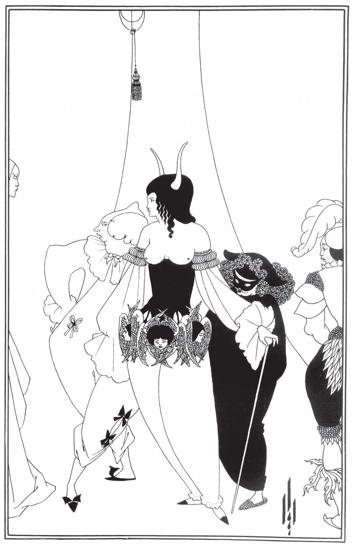 Il·lustració d’Aubrey Beardsley