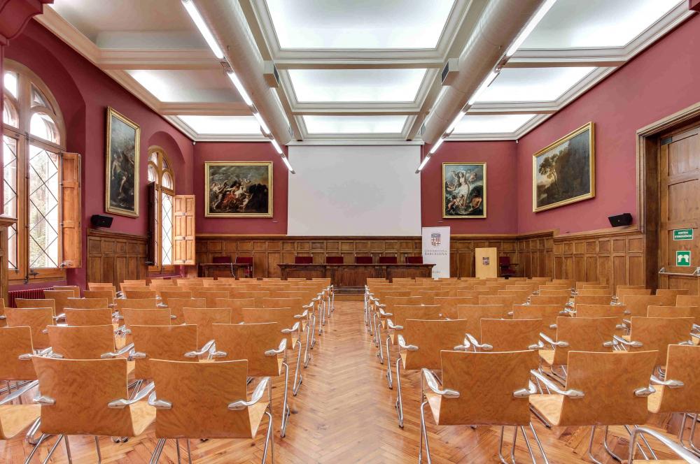 L'Aula Magna acollirà les jornades. Foto: Universitat de Barcelona