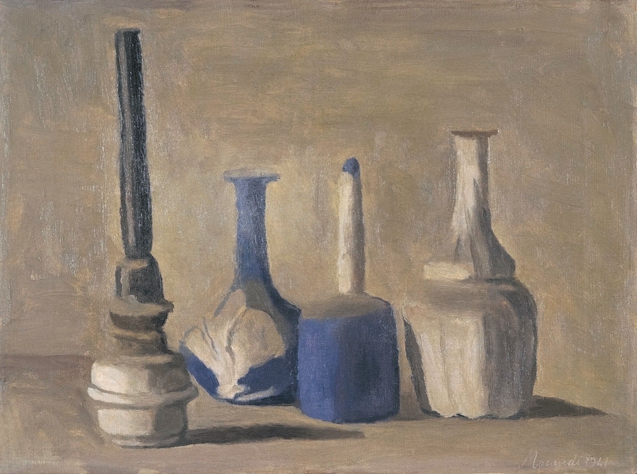 Giorgio Morandi. Natura morta, 1941 © Giorgio Morandi, VEGAP, Madrid, 2021