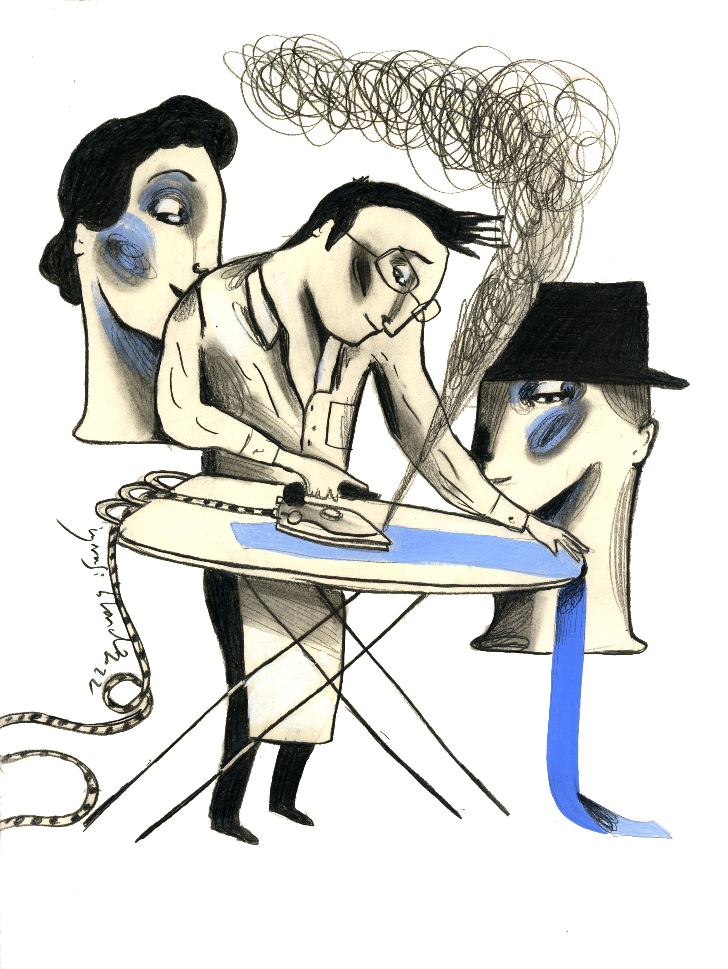 De vegades no és fàcil. Il·lustració: Ignasi Blanch