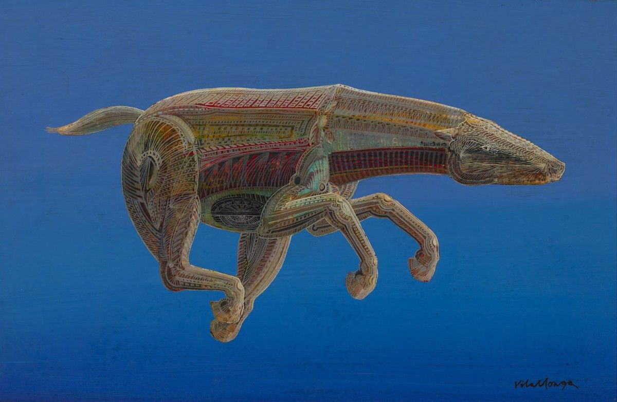 1200_160067763802_Cavall_blau_Tremp_dou_sobre_planxa_1973