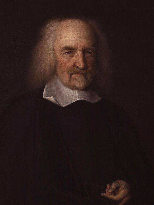 Retrat de Thomas Hobbes fet per John Michael Wright Retrat de Thomas Hobbes fet per John Michael Wright
