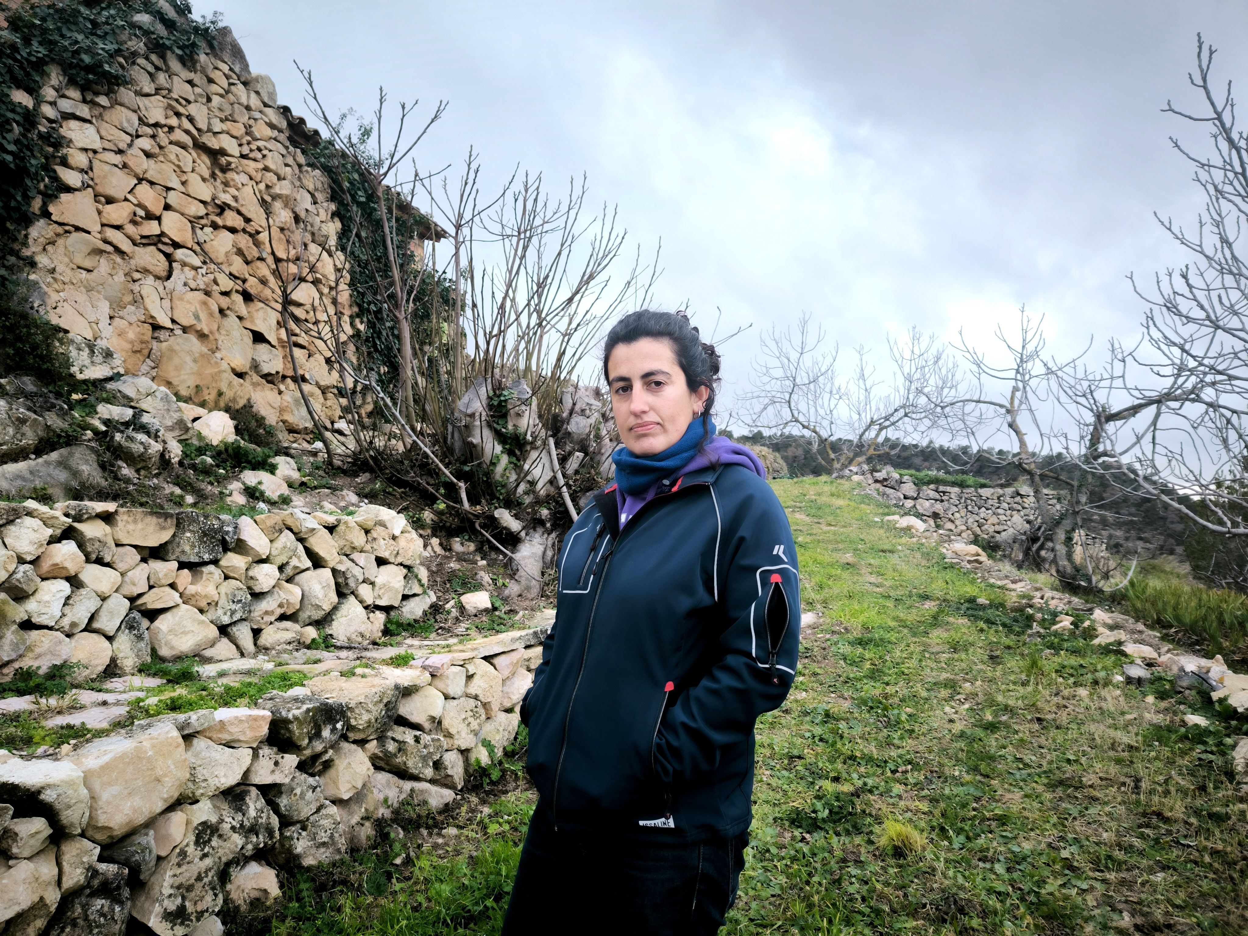 Júlia Viejobueno a la Figuera (al Priorat). Foto: Gemma Ventura