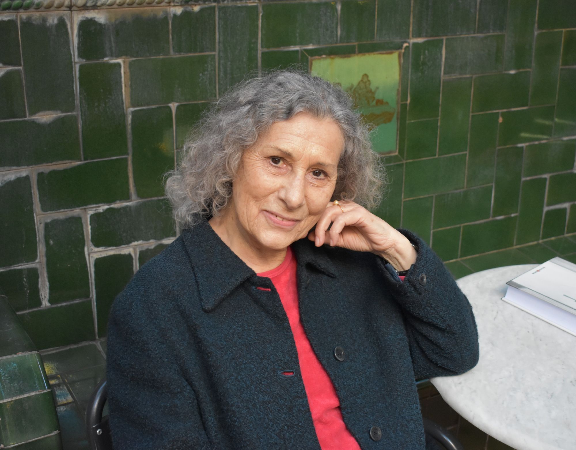 L'actriu Carme Sansa a l'Ateneu Barcelonès. Foto: Gemma Ventura