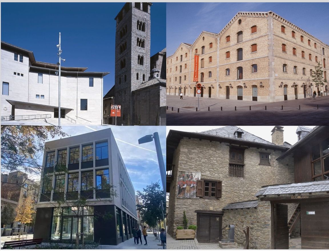 El Museu d’Art Medieval de Vic, el Museu d’Història de Catalunya, el Museu Terra i l’Ecomuseu de les Valls d’Àneu.