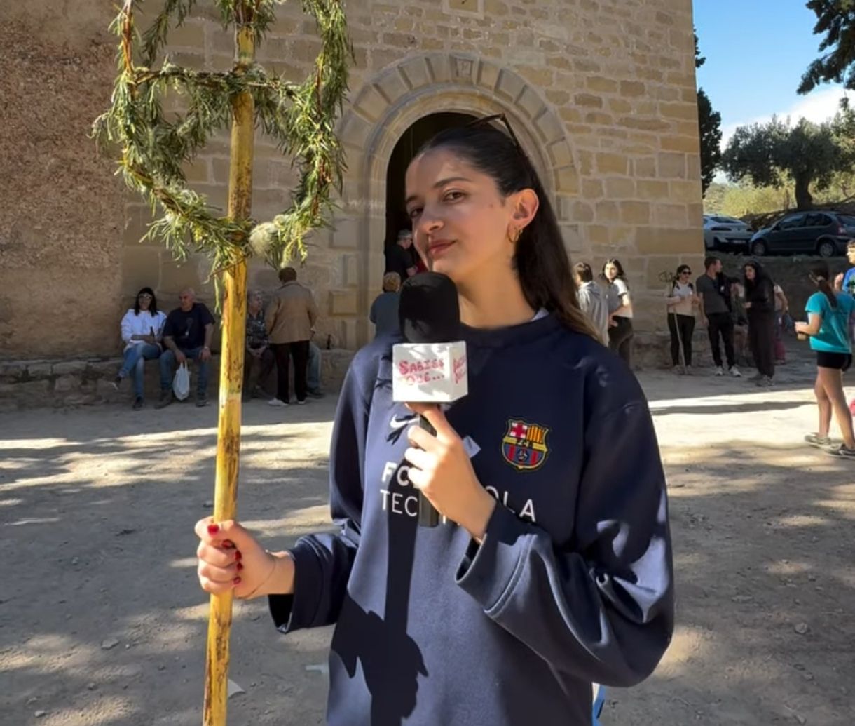 Cèlia Llop en un dels seus vídeos 