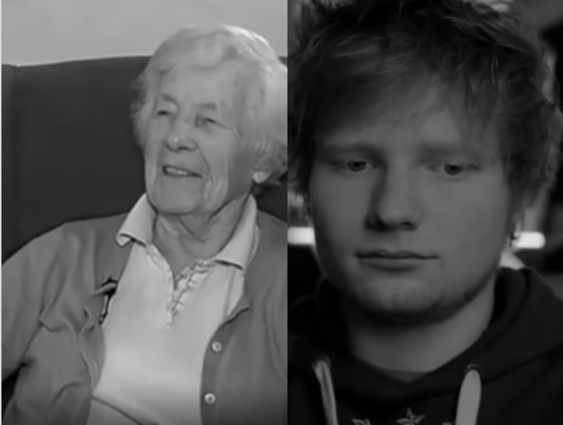 Ed Sheeran i la seva àvia
