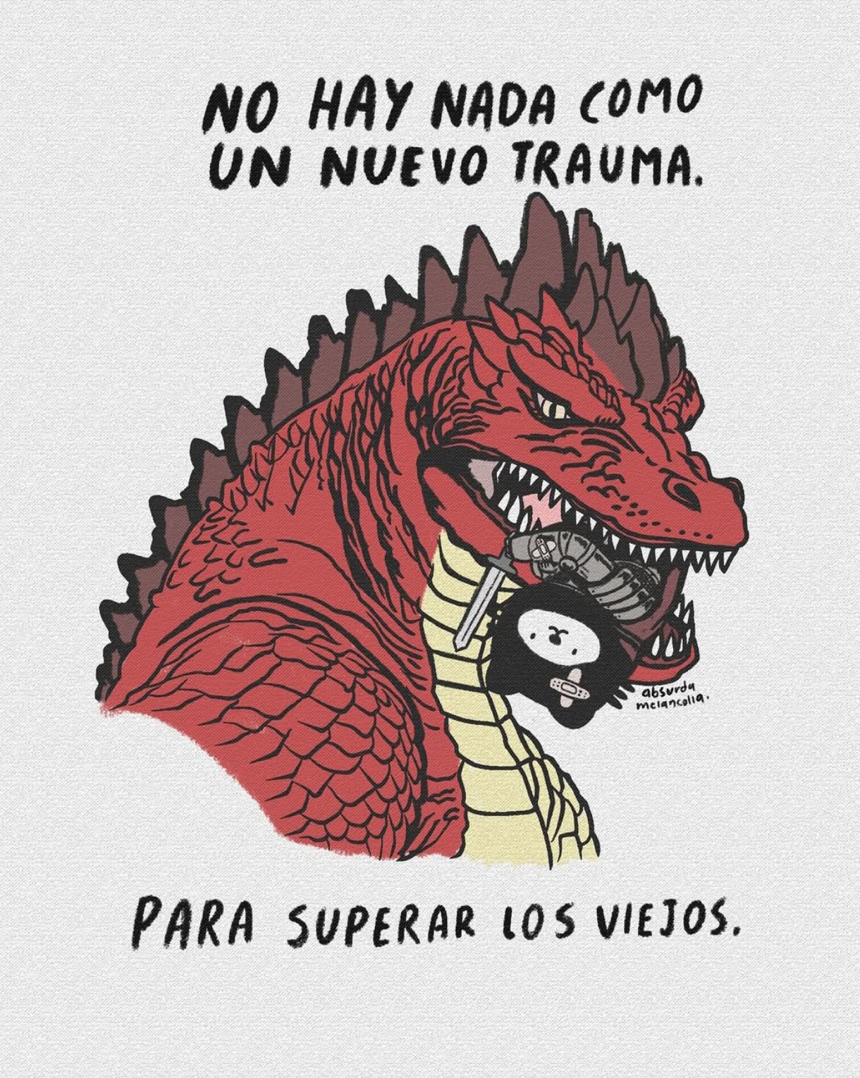 Una vinyeta d'Absurda melancolia.