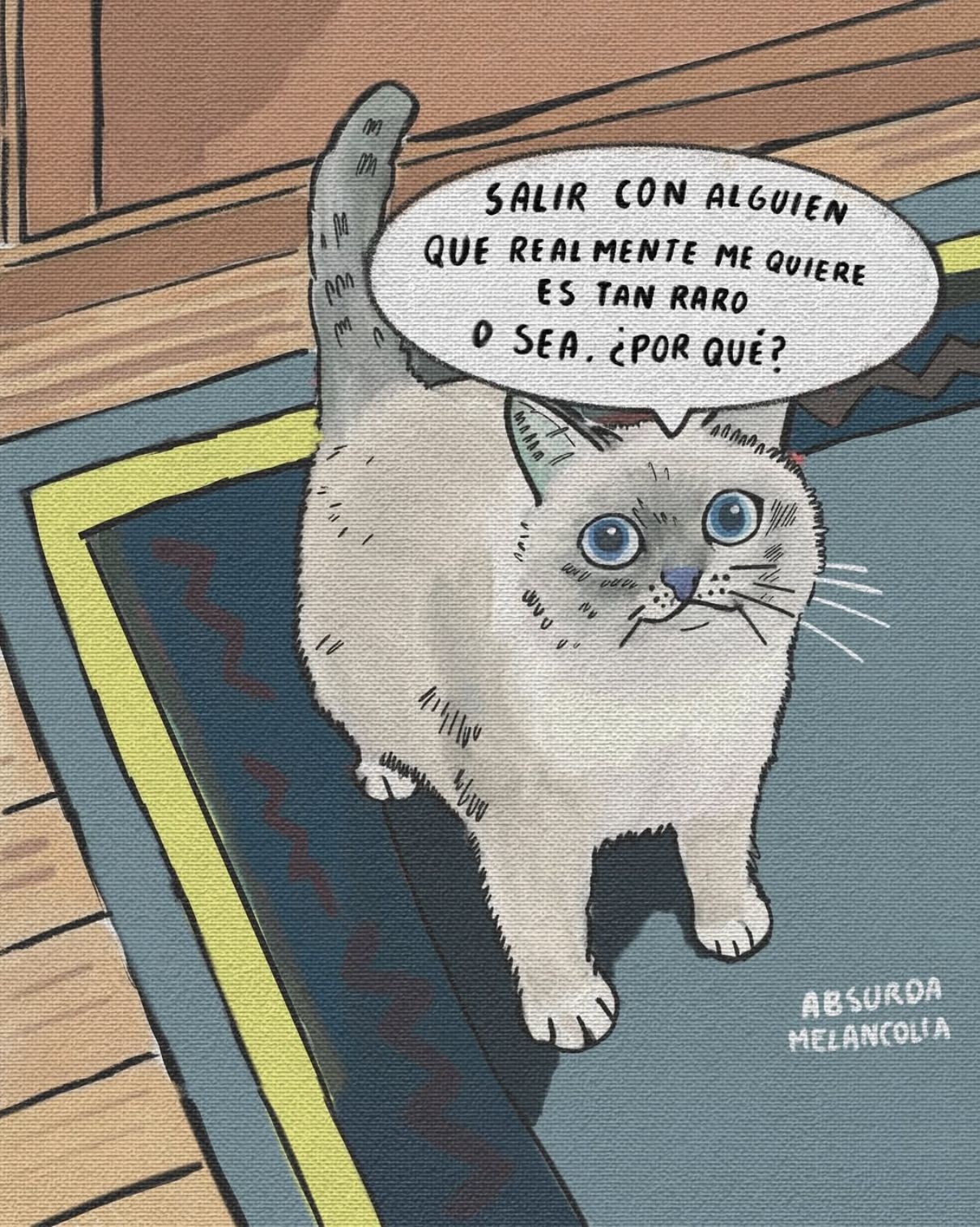 Una vinyeta d'Absurda melancolia.