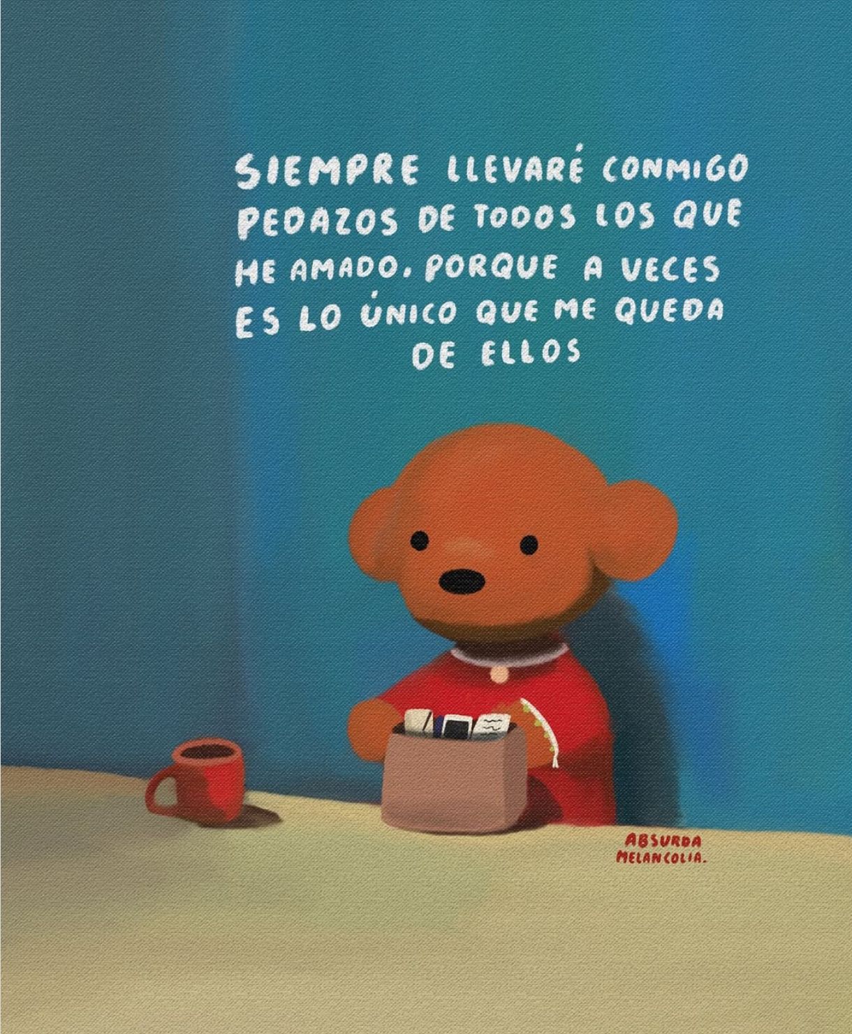 Una vinyeta d'Absurda melancolia.