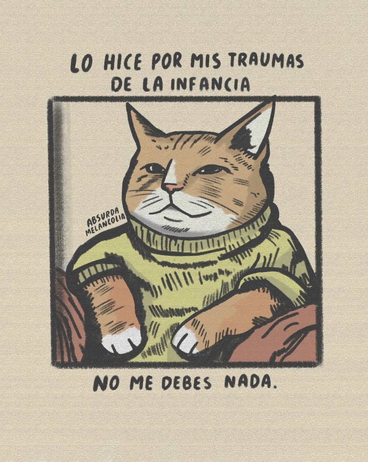Una vinyeta d'Absurda melancolia.