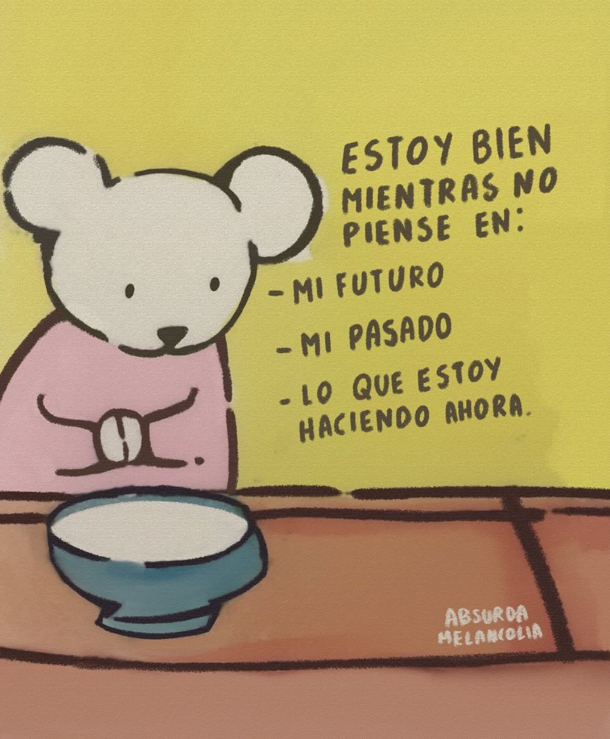 Una vinyeta d'Absurda melancolia.