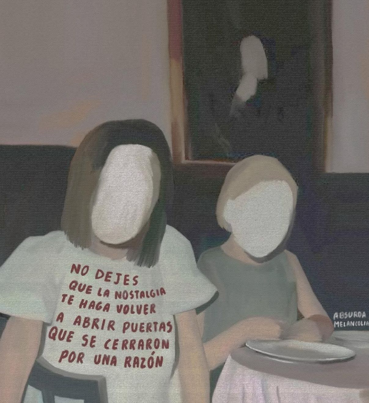 Una vinyeta d'Absurda melancolia.