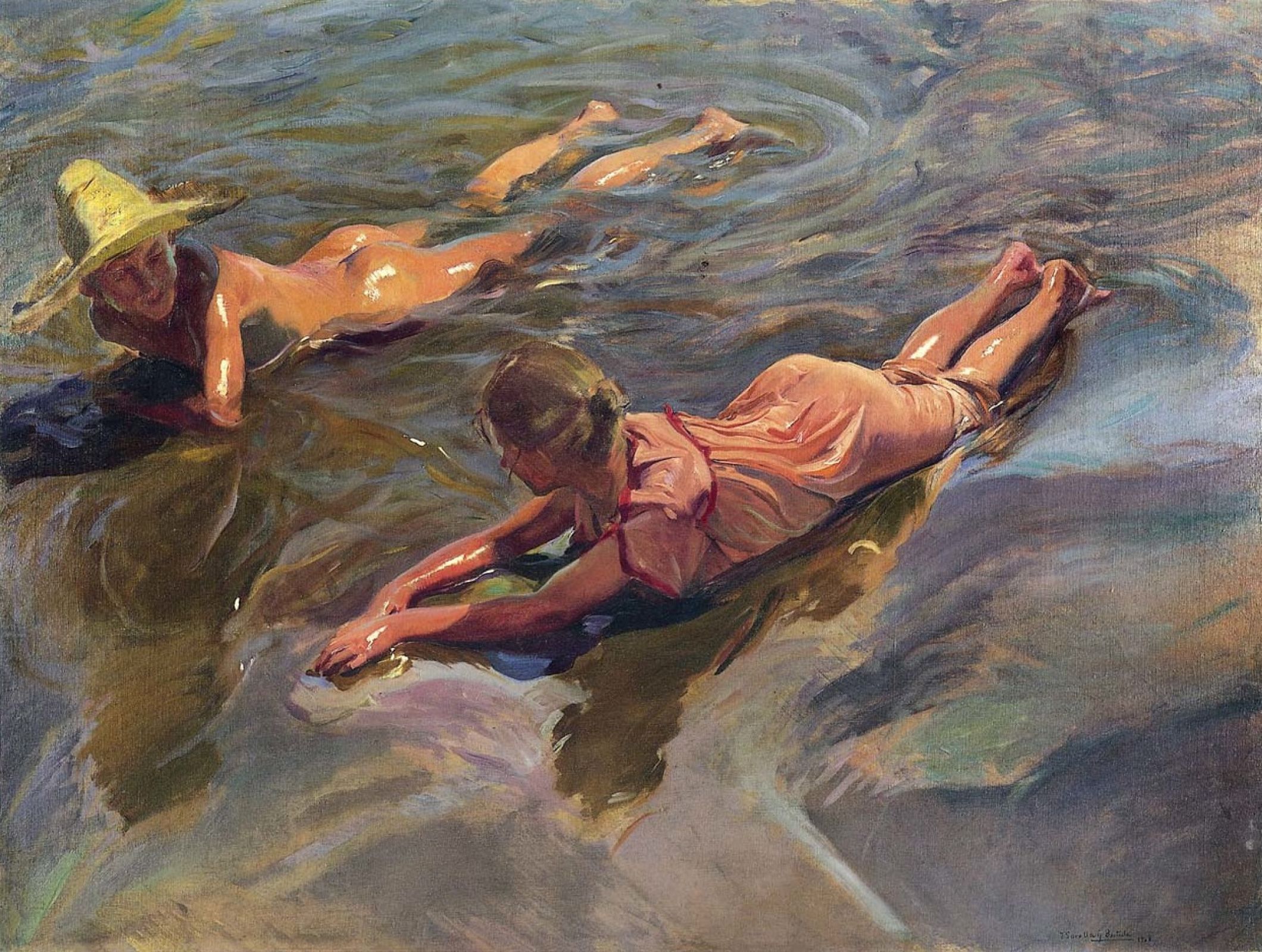 "Idili del mar", Sorolla "Idili del mar", Sorolla