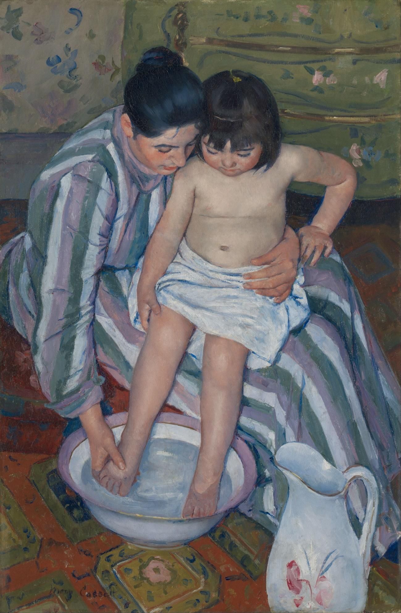 El bany del nen, 1893 -- Mary Cassatt El bany del nen, 1893 -- Mary Cassatt