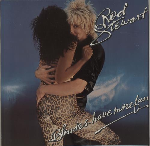 ROD STEWART BLONDES+HAVE+MORE+FUN+++MERCH+FLYER 683681