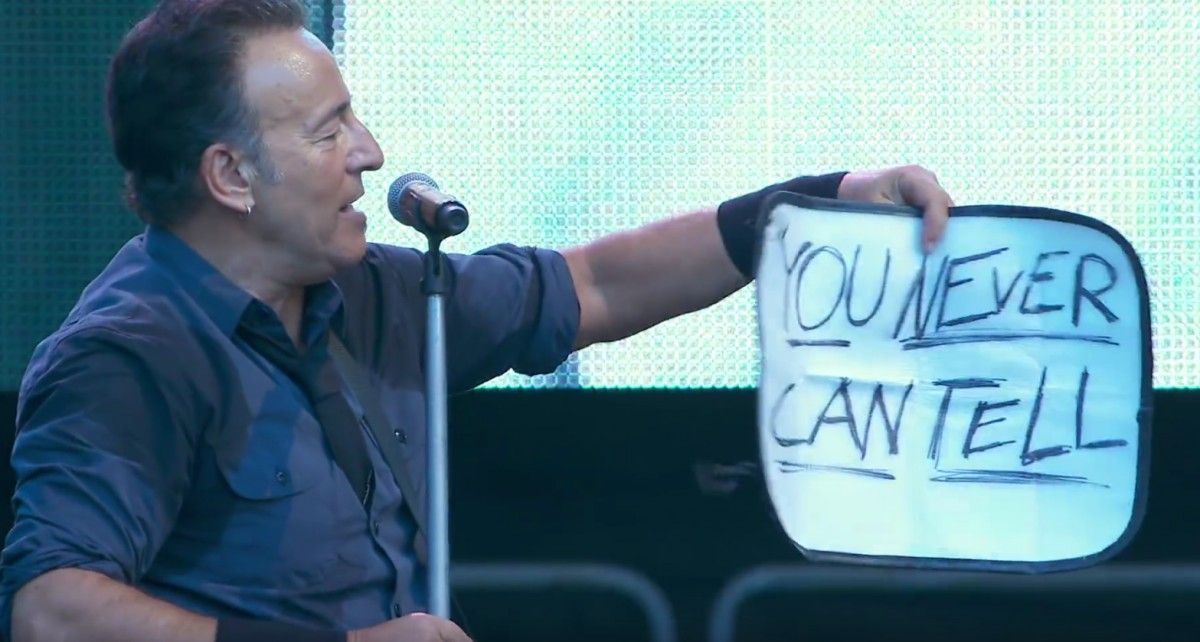 You Never Can Tell - bruce springsteen