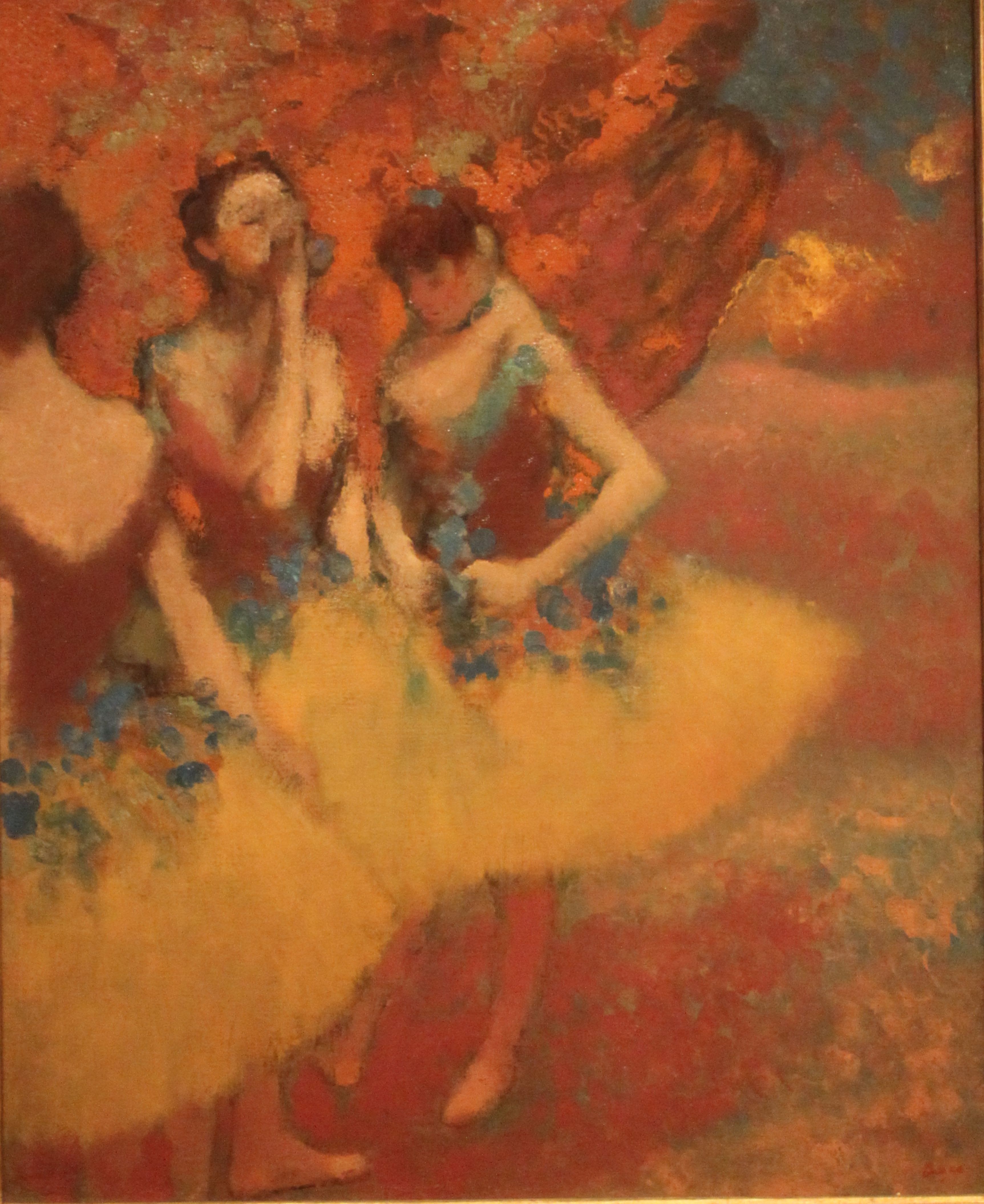 Three Dancers in Yellow Skirts Edgar Degas Three Dancers in Yellow Skirts Edgar Degas