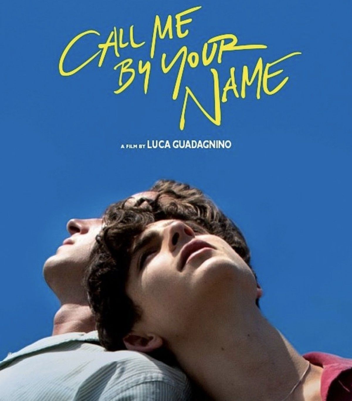 Poster de la pel·lícula "Call me by your name"