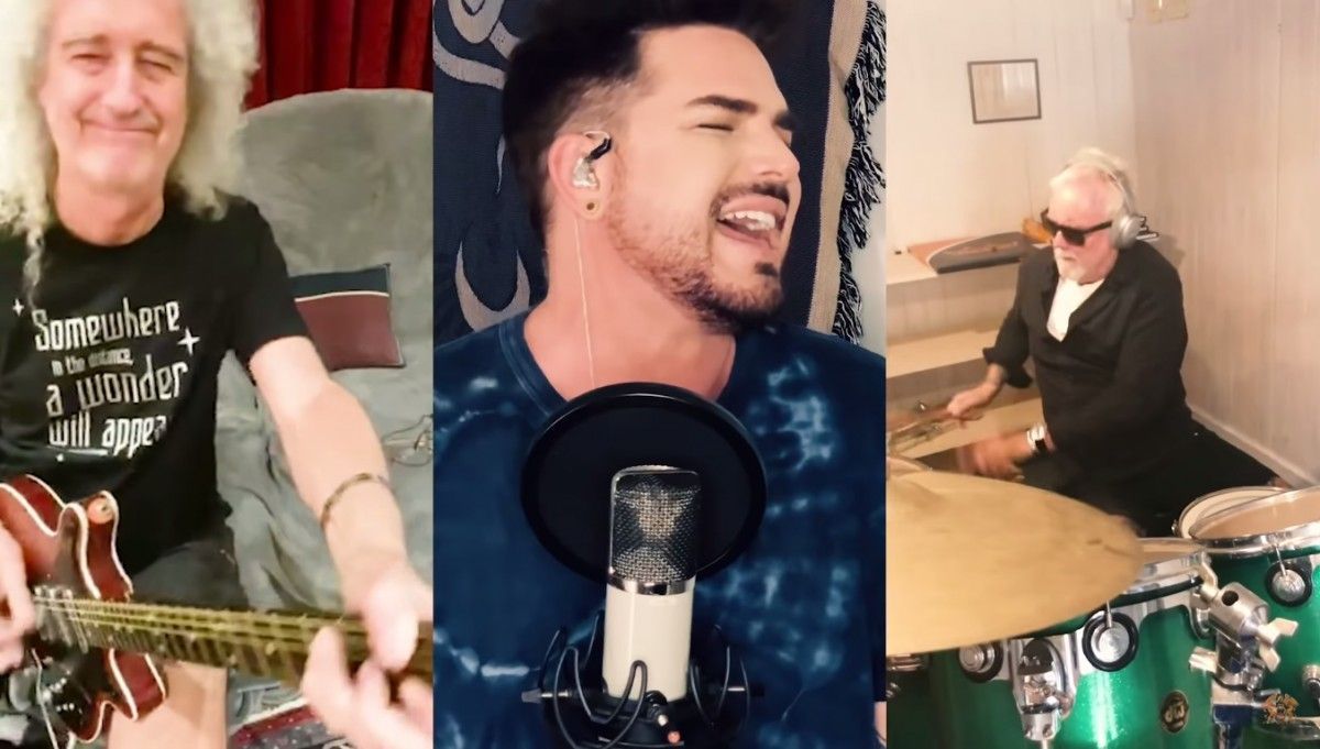 "You are the champions", Queen i Adam Lambert en confinament