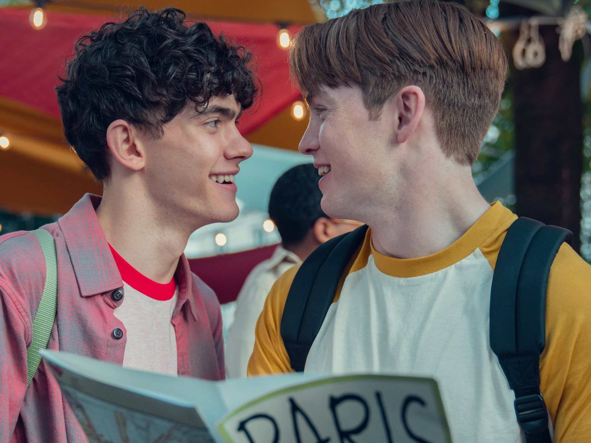 Escena de la sèrie «Heartstopper». Foto: Teddy Cavendish/Netflix