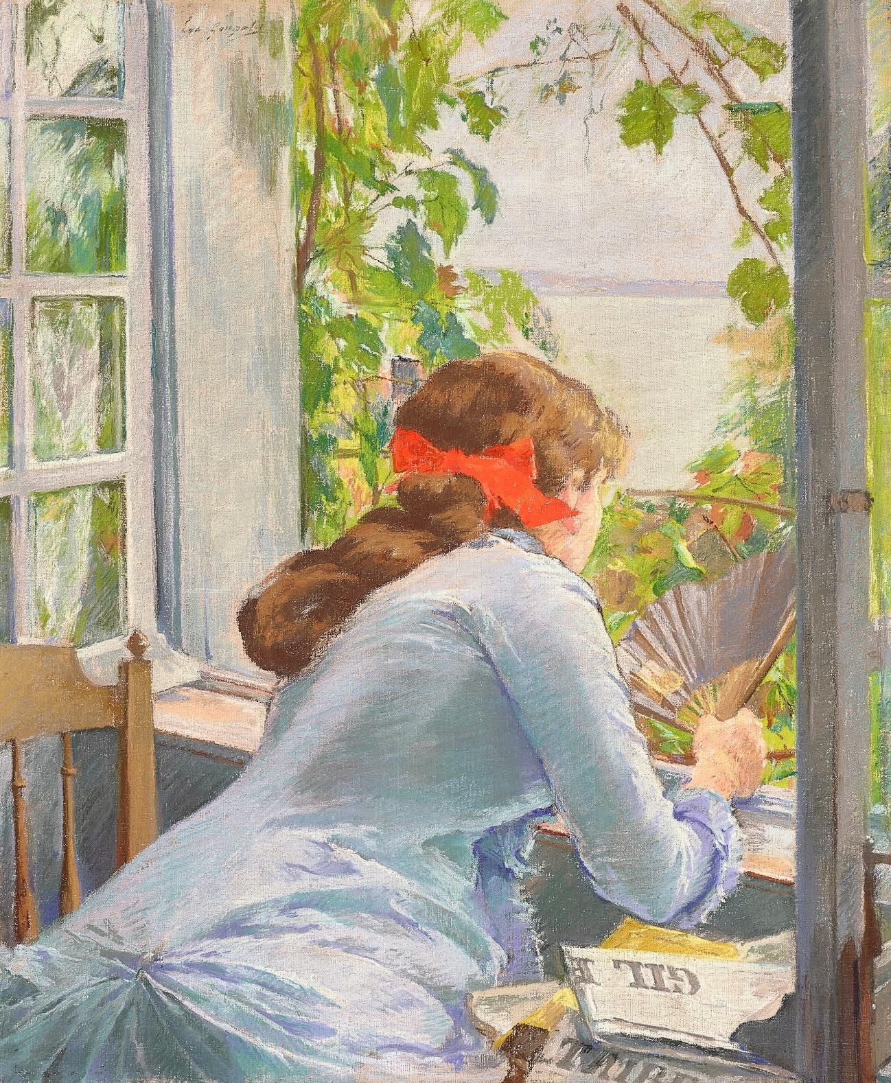 Vora el mar, 1881 (Eva Gonzalès)