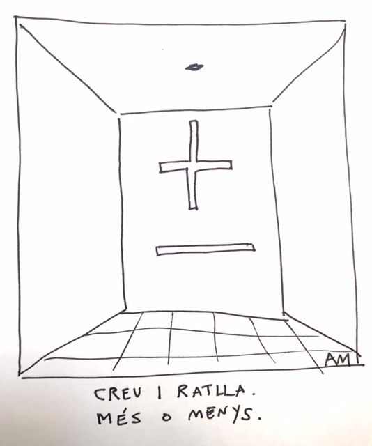 «Creu i ratlla». Il·lustració: Andrea Mayo