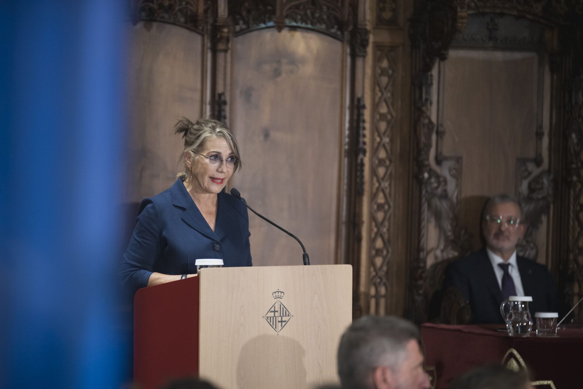 L'actriu Emma Vilarasau ha fet el pregó de la Mercè