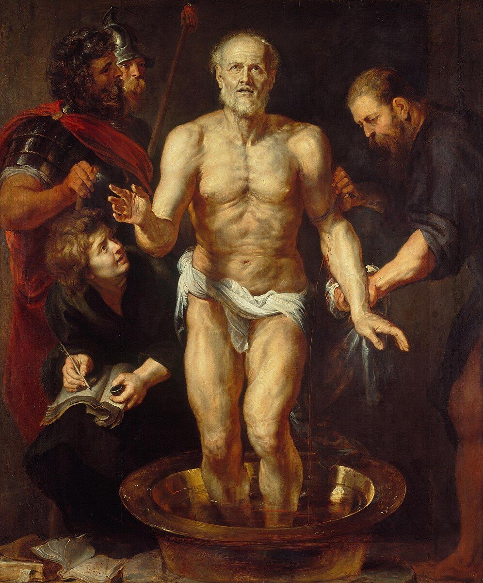 Rubens, "La mort de Sèneca"