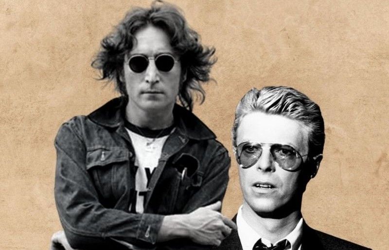 John Lennon i David Bowie