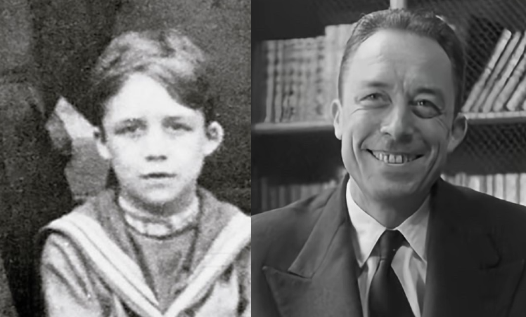 Albert Camus de petit i d'adult