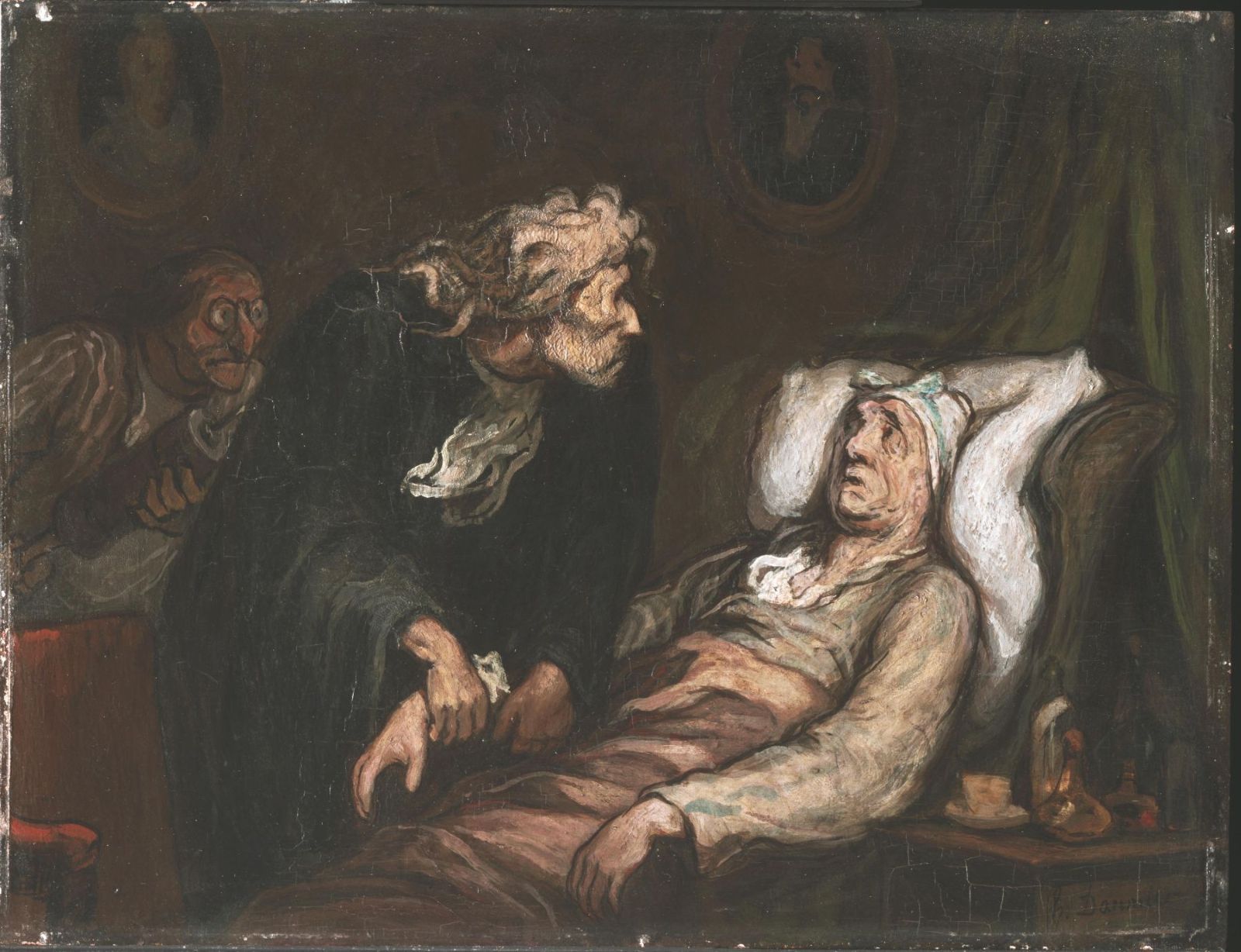 "El malalt imaginari", Honoré Daumier 