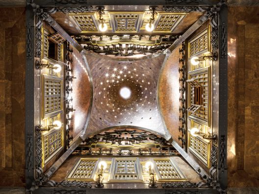 Cúpula del saló central – Diputació de Barcelona Cúpula del saló central – Diputació de Barcelona