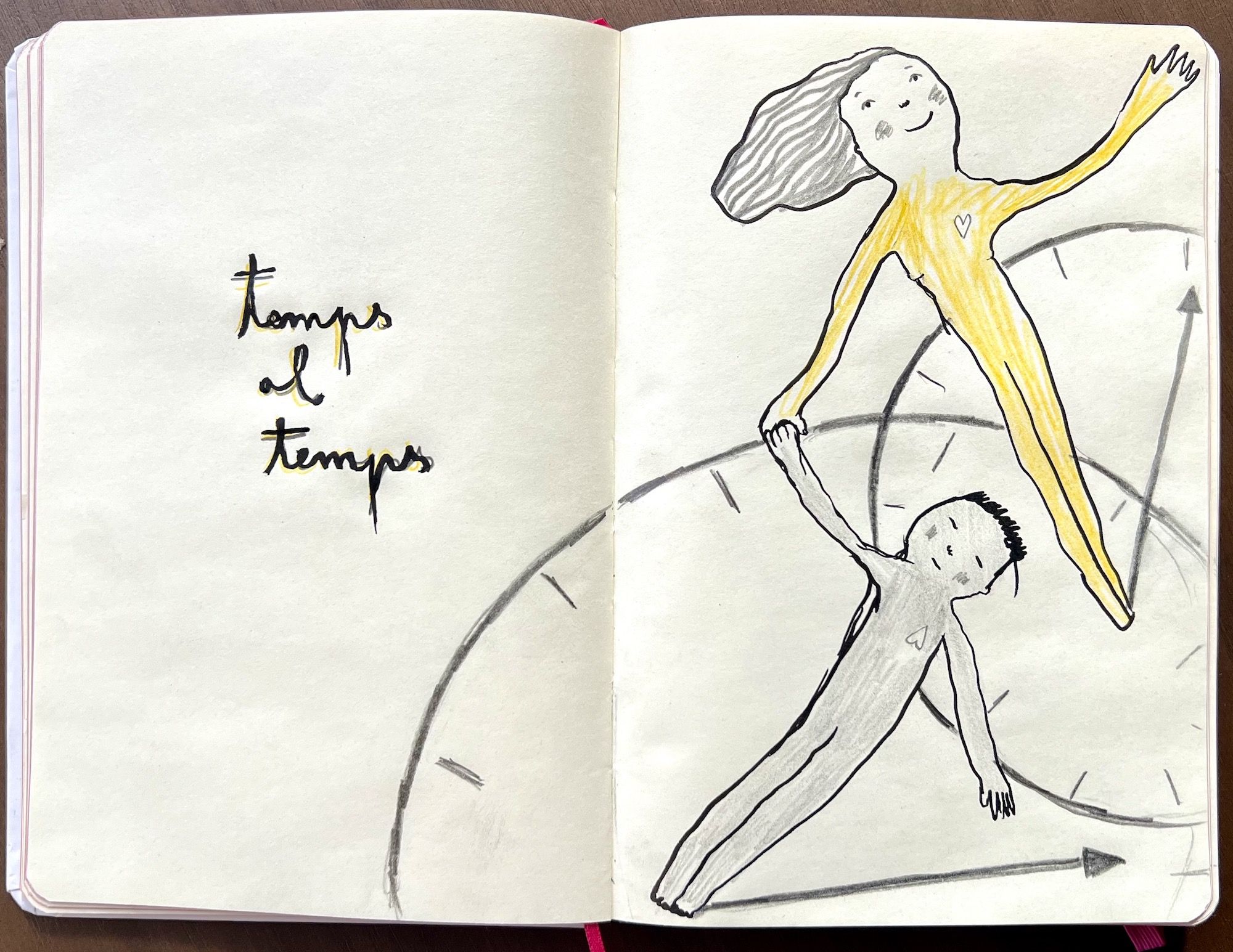 «Temps al temps». Il·lustració: Eva Armisén «Temps al temps». Il·lustració: Eva Armisén