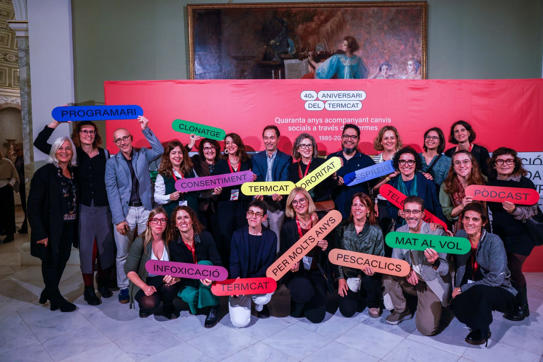 Foto de l'acte de celebració del Termcat