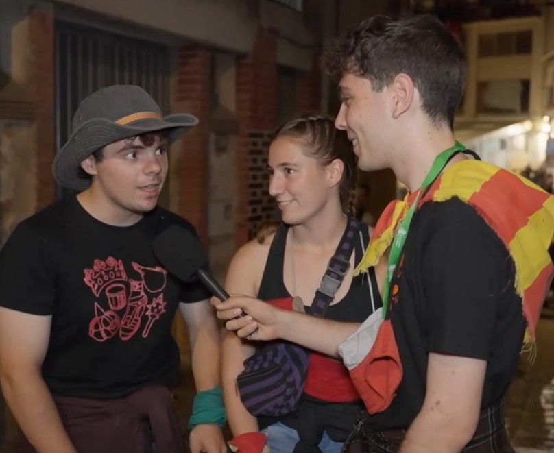 Eudald Feliu en un dels seus vídeos