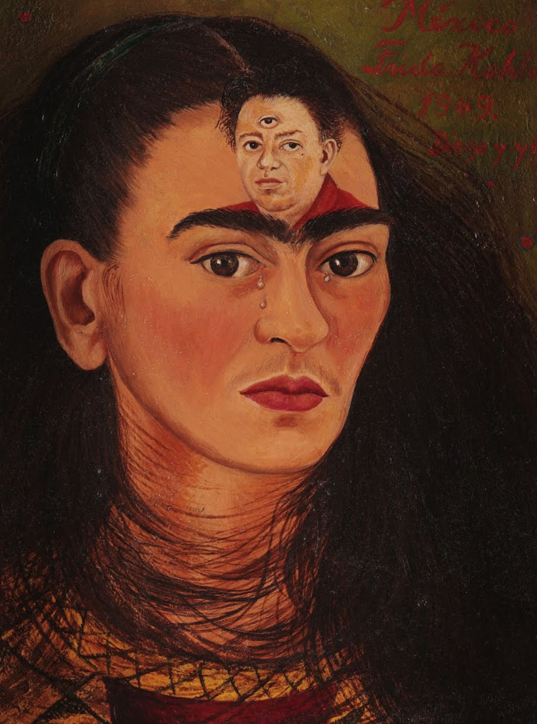 "Diego i jo", Frida Kahlo