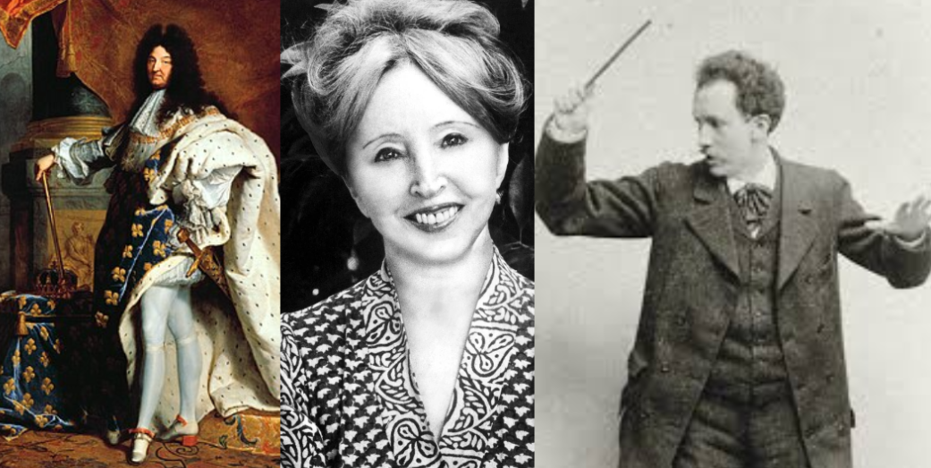 Lluís XIV, Anaïs Nin i Richard Strauss