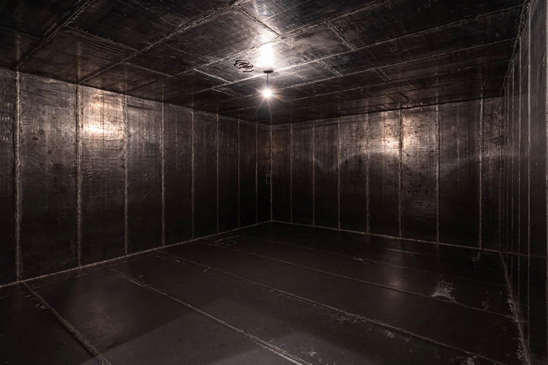 «Hinter dem Knochen wird gezählt - Schmerzraum», Joseph Beuys