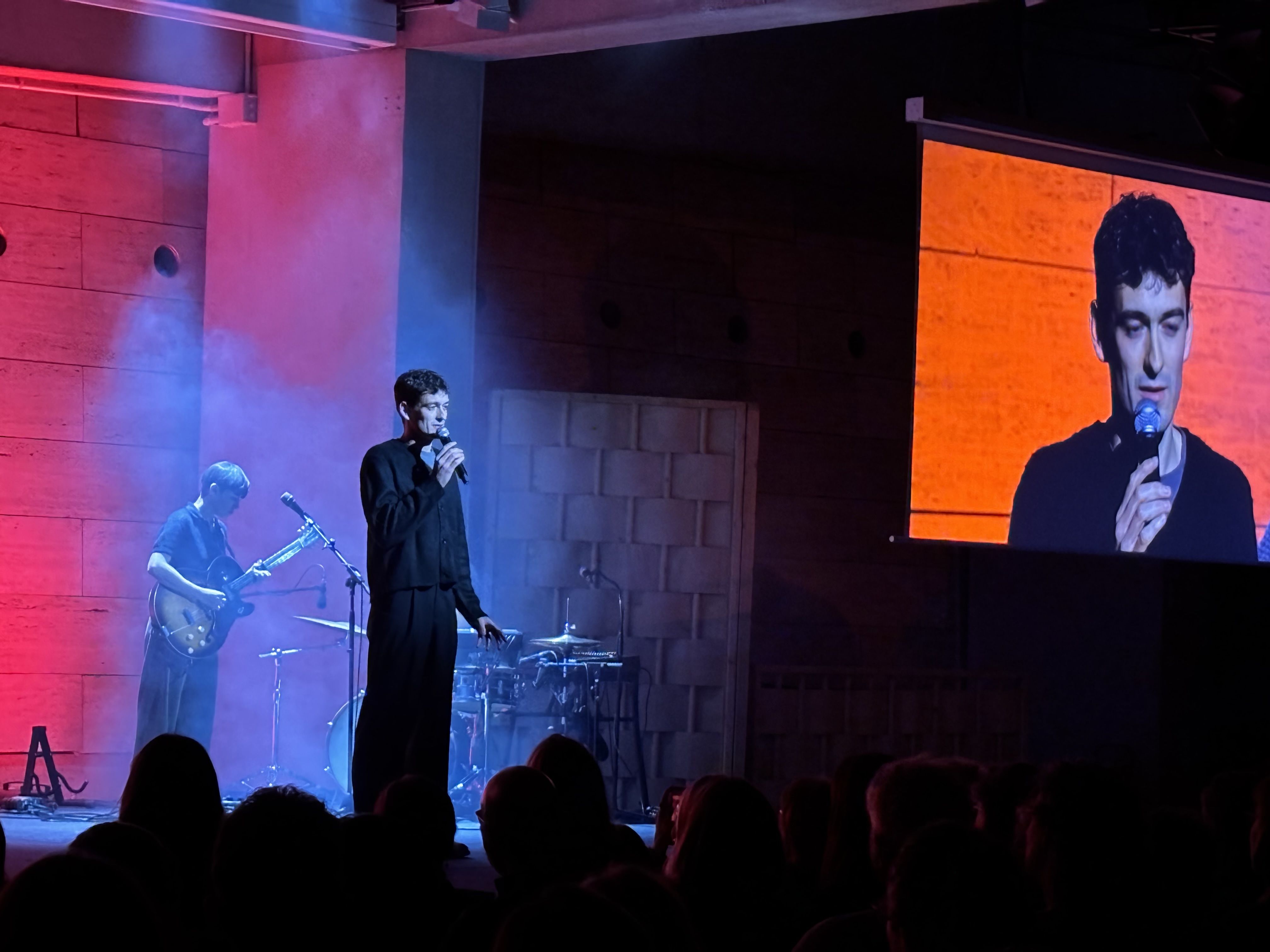 Pol Guasch a la presentació de "Relíquia" al CCCB