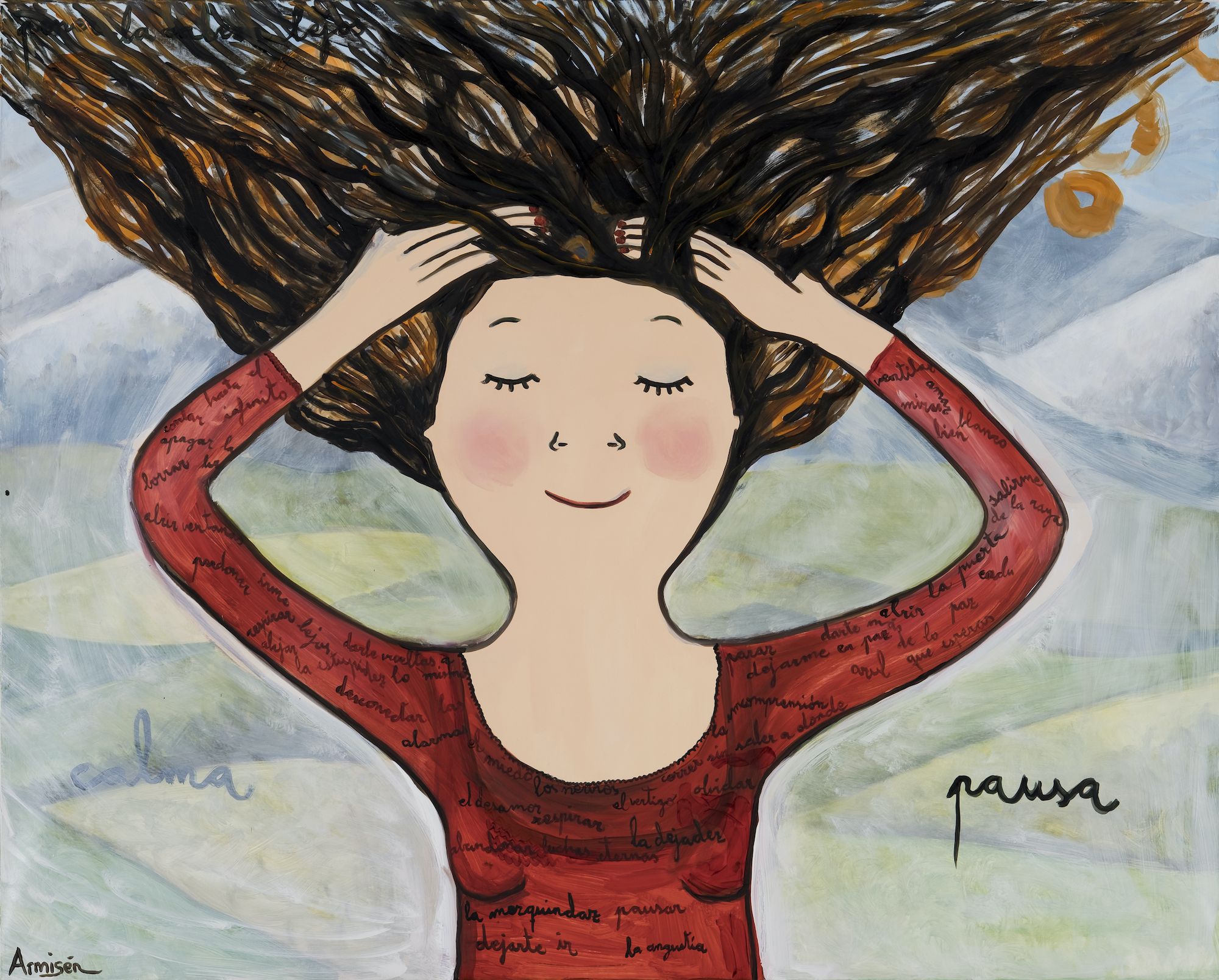 «¿Fem una pausa?». Il·lustració: Eva Armisén