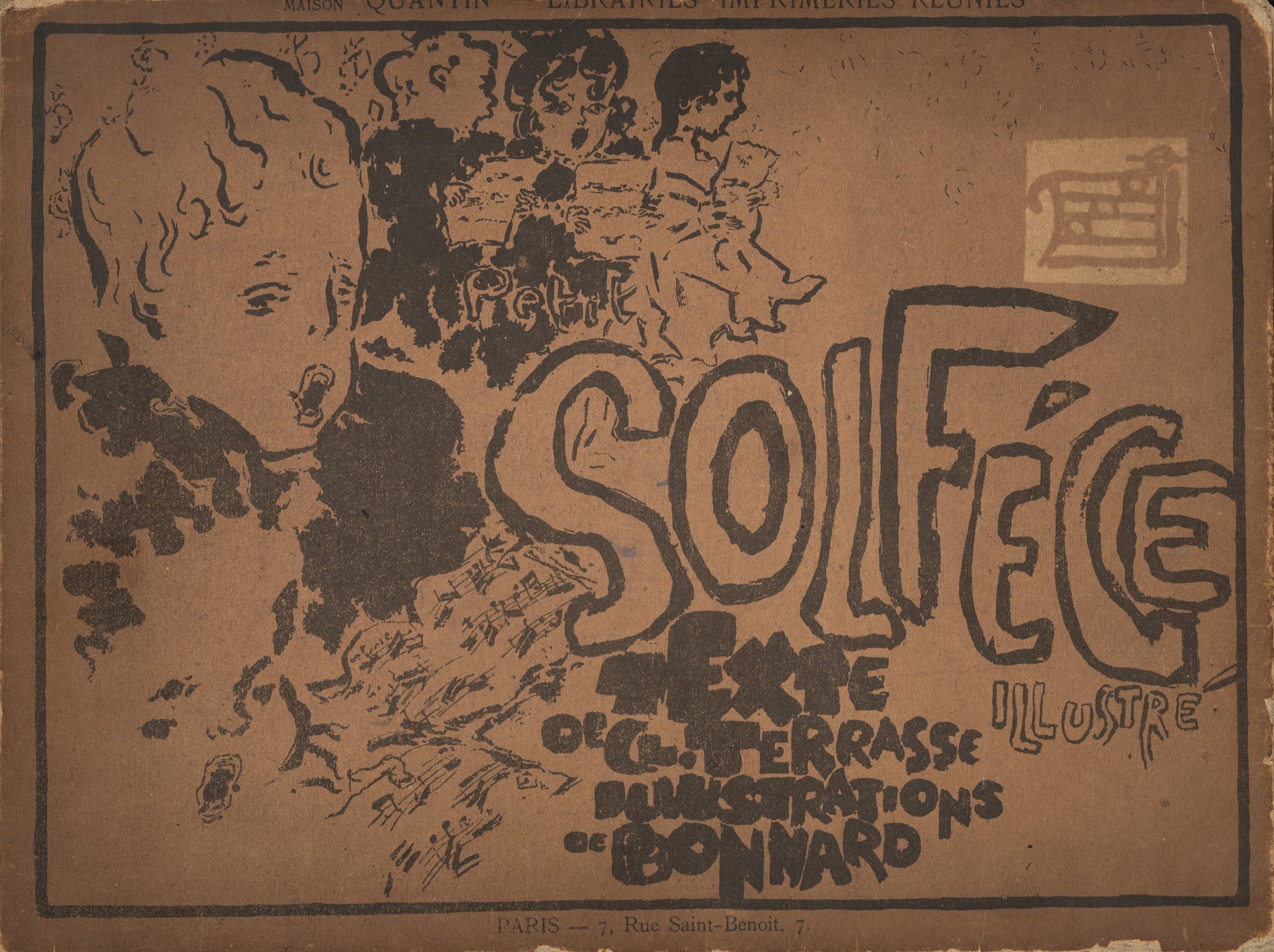 Pierre Bonnard · Petit solfège illustré, de Claude Terrasse, 1893 Pierre Bonnard · Petit solfège illustré, de Claude Terrasse, 1893