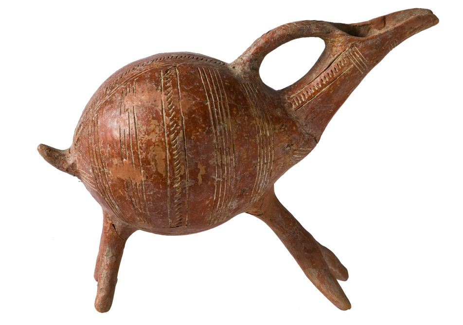 Àskos amb forma d’ocell Xipre Museu de Xipre