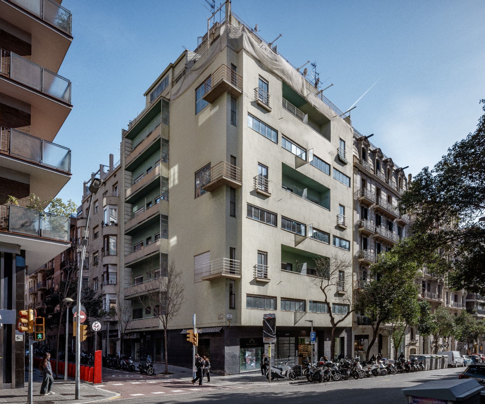 Casa Jenara López. Josep Lluís Sert, 1930-1931. Fotografia: Antonio Navarro Wijkmark. Disseny Hub Barcelona