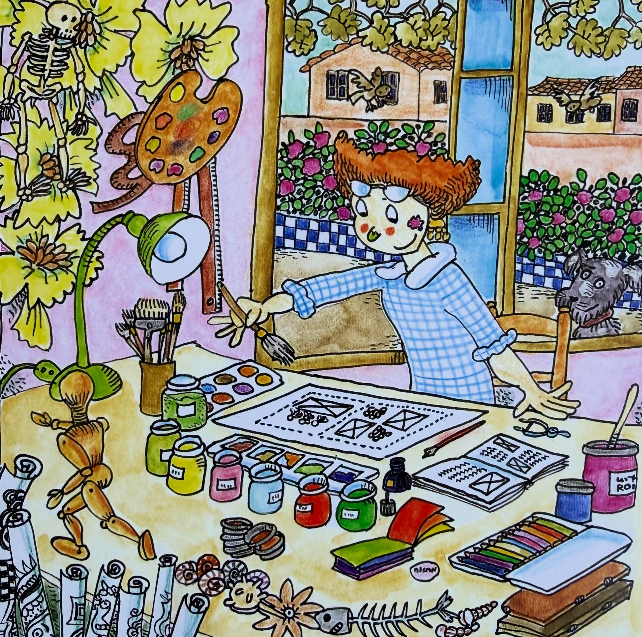 Il·lustració de Pilarín Bayés Il·lustració de Pilarín Bayés