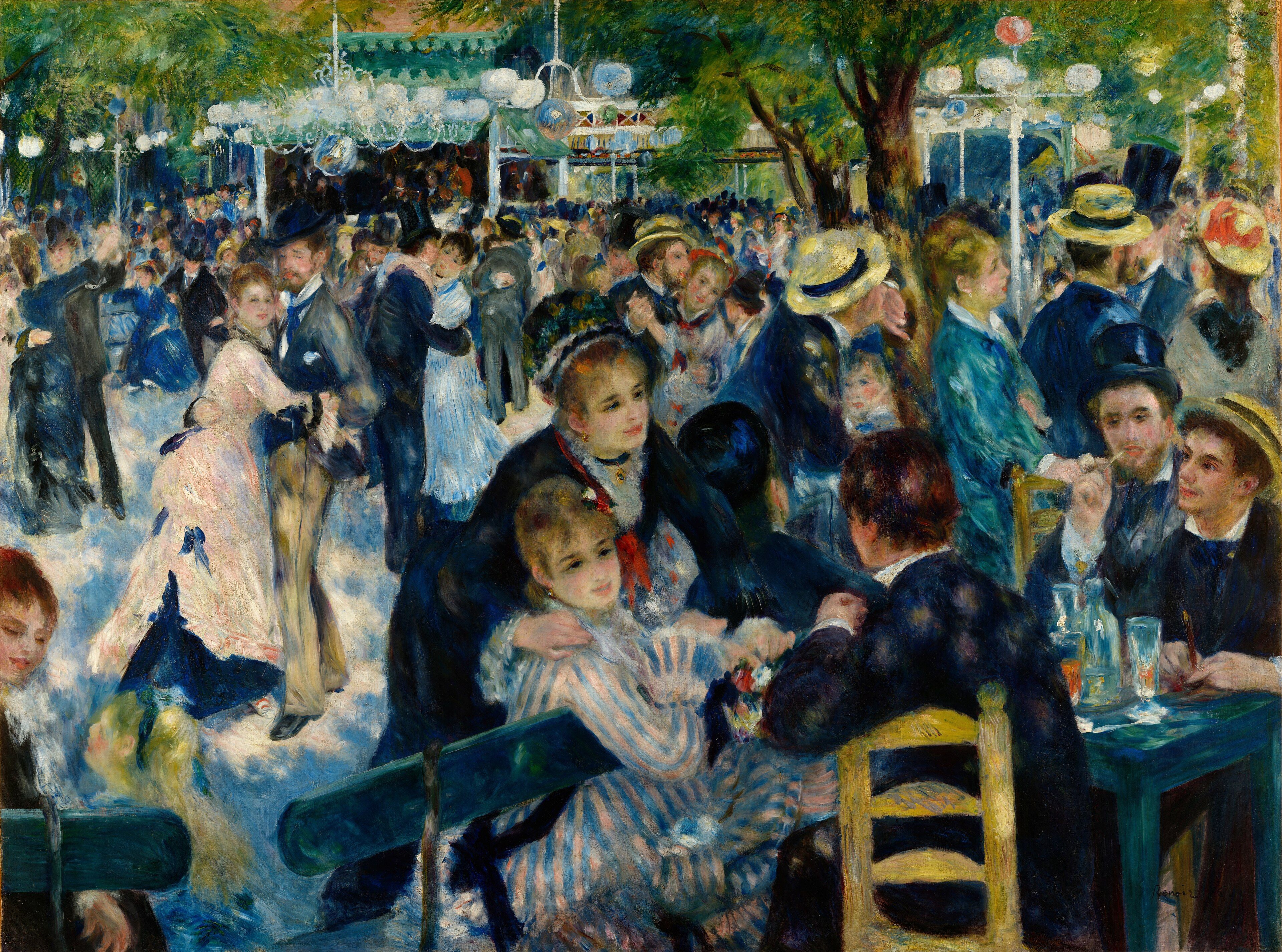 Renoir, "Ball al Moulin de la Galette", 1876