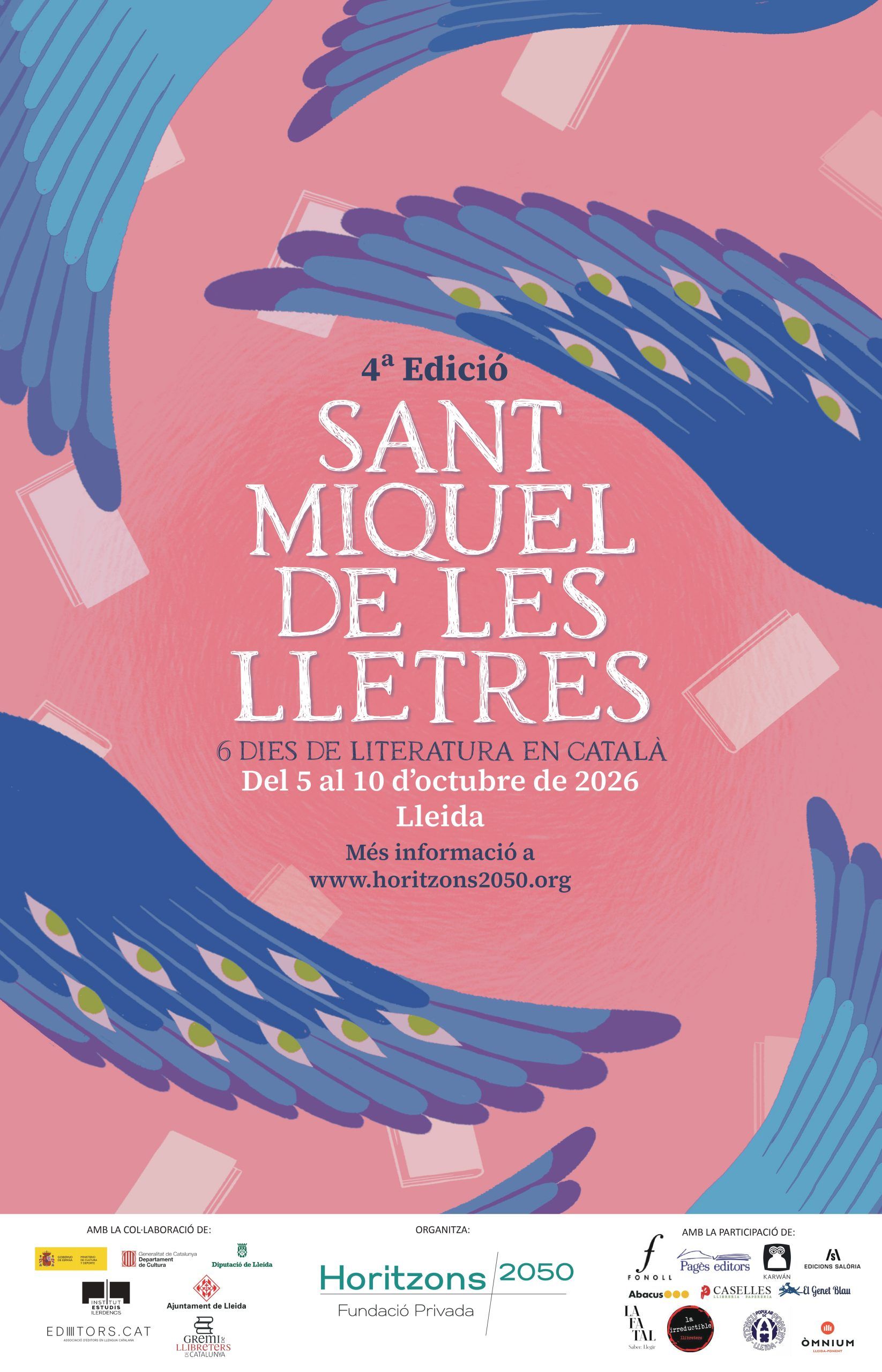 cartell Sant Miquel de les Lletres 2026 cartell Sant Miquel de les Lletres 2026
